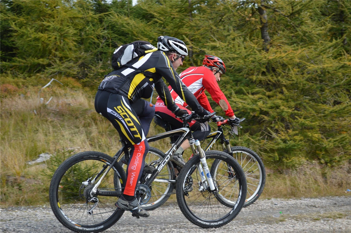 Outdoor rock climbing/Cycling